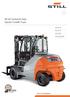 @ RX 60 Technical Data Electric Forklift Truck RX RX RX RX 60-80/900