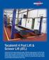 Tecalemit 4 Post Lift & Scissor Lift (ATL)