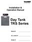 a UCA Group Company Installation & Operation Manual Day Tank TRS Series Serial # UL Listed # Order #