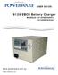 9120 EBCU Battery Charger MODELS: 9120EBCU96V 9120EBCU240V