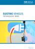 ELECTRIC VEHICLES TECHNOLOGY BRIEF. February