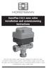 ZonePlus Z322 zone valve Installation and commissioning instructions