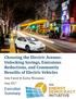 Choosing the Electric Avenue: Unlocking Savings, Emissions Reductions, and Community Bene=its of Electric Vehicles