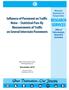 Influence of Pavement on Traffic Noise -- Statistical Pass-By Measurements of Traffic on Several Interstate Pavements