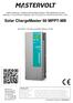 Solar ChargeMaster 60 MPPT-MB