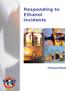 Responding to Ethanol Incidents. Participant Manual