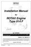 ROTAX Engine Type 914 F