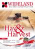 Hay & Harvest INSIDE>>>> WIN A FREE FM750 - DETAILS PAGE 8 USED HEADERS PAGE 5 NEW PRODUCTS SUPPLIERS PAGE6 WIN THIS FM750