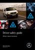 Driver safety guide. Winter means business