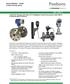 Model 84F Flanged and Male NPT Intelligent Vortex Flowmeters with HART Communication Protocol