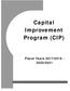Capital Improvement Program (CIP) Fiscal Years 2017/ /2021