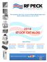 2018 STOCK CATALOG. Sales Offices. Serving Upstate New York, Vermont & Western Massachusetts with Quality HVAC Products for over 50 Years
