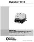 HydroCat PARTS LIST Advance MODELS (Battery / Obsolete) (Battery Hydro-Max / Obsolete)