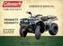 OWNER S MANUAL POWERSPORTS HS360ATV HS400ATV. No one under the age of 16 should operate this ATV