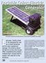 Tom Muckey Tom Muckey. Tom Muckey s homemade, solar-electric generator on wheels solved his outbuilding s power problem.