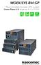 MODULYS RM GP. Rack-mounted modular UPS system Green Power 2.0 range up to 4 x 25 kw