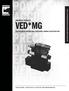 VED*MG - PILOT OPERATED PROPORTIONAL DIRECTIONAL CONTROL VALVES WITH OBE