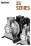 ZS Stainless steel horizontal single stage centrifugal pump