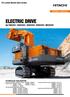 ELECTRIC DRIVE. EX-6 series Electric drive version