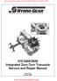/2600 Integrated Zero-Turn Transaxle Service and Repair Manual BLN December 2008