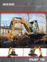 SALES GUIDE 450Z NXT2 COMPACT EXCAVATOR