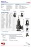 Model 1415 TOSACA TECHNICAL DATA SHEET. Construction and materials. Technical information