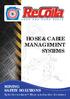 HOSE & CABLE MANAGEMENT SYSTEMS MINING SAFETY SOLUTIONS