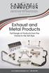 Exhaust and Metal Products