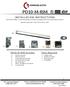 PD10-M-RIM INSTALLATION INSTRUCTIONS. The PD10-M-RIM is a storefront grade 1 exit device equipped with motor drive latch retraction.
