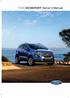 FORD ECOSPORT Owner's Manual