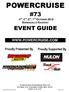 POWERCRUISE #73 4 TH, 5 TH, 6 TH, 7 TH OCTOBER 2018 BARBAGALLO RACEWAY EVENT GUIDE