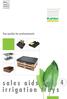 Top quality for professionals. sales aids and irrigation trays. Page 1