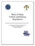 Mercy College Vehicle and Parking Regulations. Office of Campus Safety (914)
