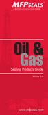 Oil & Gas. Sealing Products Guide.   Volume Two