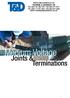 Medium Voltage. Joints & Terminations