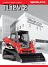 TL12V-2 COMPACT TRACK LOADER. Operating Weight: 5,985 kg. From World First to World Leader