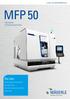 MFP 50 Highly flexible for demanding applications