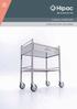 CLINICAL FURNITURE CLINICAL FURNITURE STAINLESS STEEL SOLUTIONS