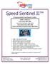 Speed Sentinel II Programmable Road Speed Limiter