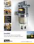 GreenMAX. Heavy-Duty, High-Capacity, Fuel Filter/Water Separator With Options for All-Weather Operations