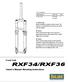 RXF34/RXF36. Front Fork. Owner s Manual/ Mounting Instructions