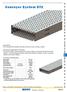Description 315 mm width thermoplastic belt with aluminium frame conveyor system