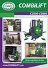 COMBiLiFT C2500-C3000. three machines in one. Customised Handling Solution. Counterbalance Forklift > Aisle Truck > Side Loader