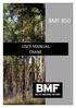 BMF 850 USER MANUAL CRANE