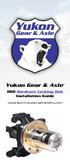 Yukon Gear & Axle D60 Hardcore Locking Hub Installation Guide