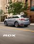 Pricing 2018 RDX TRIM LEVELS (Configuration Options) 1 RDX Starting at: $36,000 RDX with AcuraWatch Plus Starting at: $37,300 RDX with Technology Pack