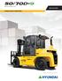 Diesel Counterbalance Trucks MOVING YOU FURTHER HYUNDAI HEAVY INDUSTRIES. Photo may include optional equipment