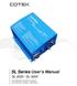 SL Series User s Manual SL-2000 / SL-3000 PURE SINE WAVE INVERTER CHARGER WITH SUPPORT / SHARING / GENERATOR