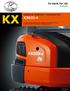 KX033-4 KUBOTA COMPACT EXCAVATOR