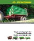 Three-way tipping trailer. Single-axle tipping trailer Tandem tipping trailer Double-axle tipping trailer